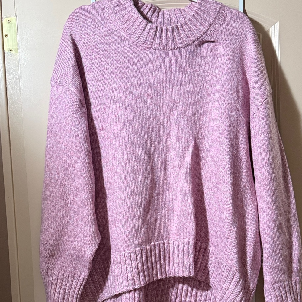 Sonoma Women's Pink Turtleneck Sweater
